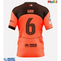 Barcelona Paez Gavi #6 Rezervni Dres 2025-26 Kratak Rukav